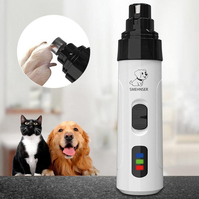 2 Speed Cordless Professional Dog Nail Grinder Rechargeable - DealBuddy