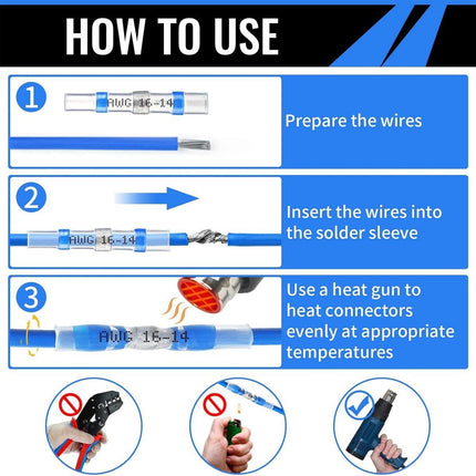 250 Piece Solder Seal Wire Connectors - DealBuddy