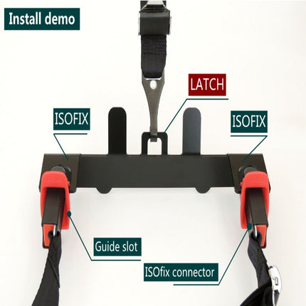 Universal ISOFIX Latch Connector For Baby / Toddler Car Seats - DealBuddy