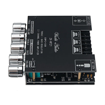 ZK - MT21 50W x 2+100W 2.1 Channel Bluetooth Digital Amplifier Module - DealBuddy